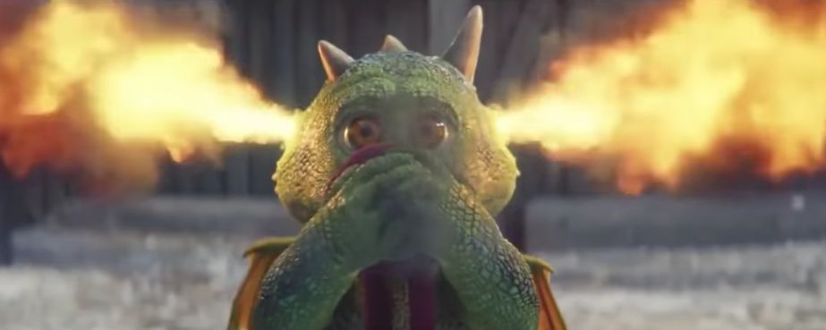 Image may contain: Animal, Reptile, Dinosaur, john lewis christmas ad 2019, john lewis, john lewis christmas advert youtube, john lewis christmas advert 2019 youtube, edgar, dan smith, bastille, excitable edgar