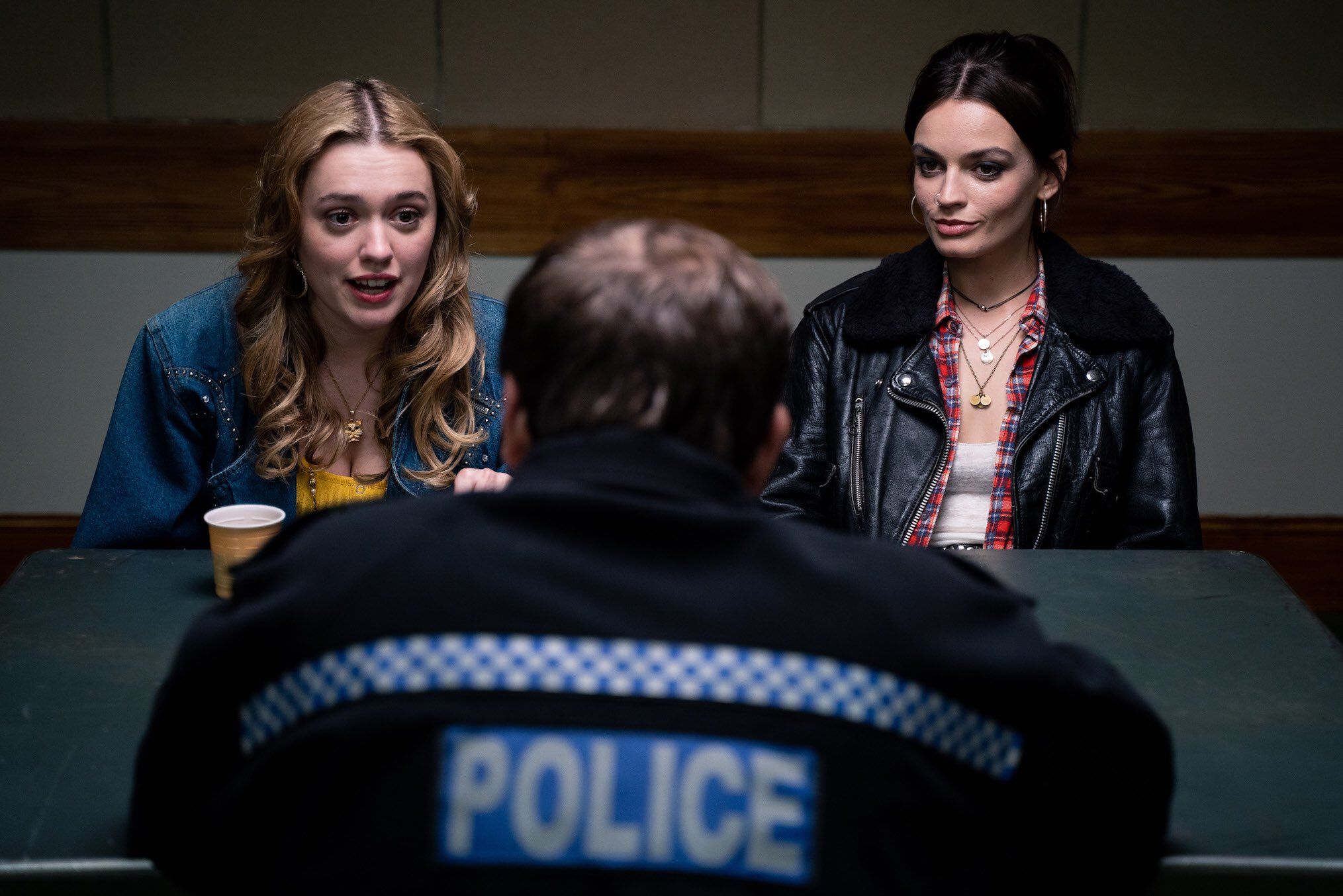 Image may contain: Crowd, Coat, Jacket, Person, Human, Apparel, Clothing, sex education season 2 preview, netflix, otis milburn