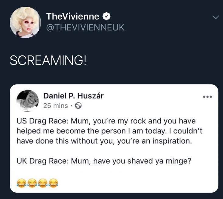 Drag Race UK Episode 7 Memes, RuPaul, Michelle Visage, Baga Chipz, The Vivienne, Cheryl Hole, Divina de Campo, BBC, Michaela Cole, Alan Carr, Brighouse, iPlayer, LGBT, LGBTQ+, gay, queer, Sacka Spudz, The Mother, Sissy Hole, Delicia de Campo