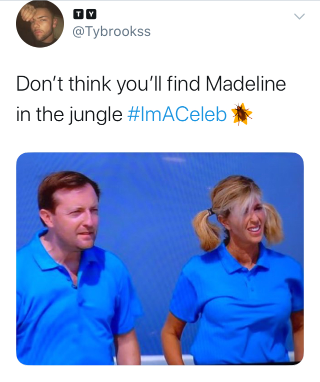 I'm A Celeb memes, I'm A Celebrity Get Me Out of Here, memes, reactions, last night, first episode, James, Ant, Kate Garraway, Bruce, Caitlyn Jenner, Kris Jenner, Ian Wright, funny, Nadine Coyle, Gerry McCann, McCann, Madeleine,