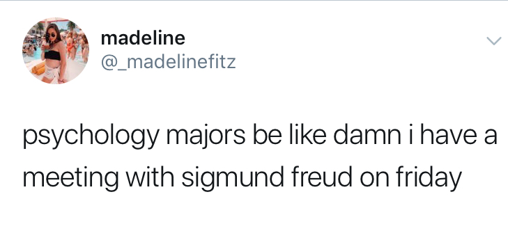 psychology major memes