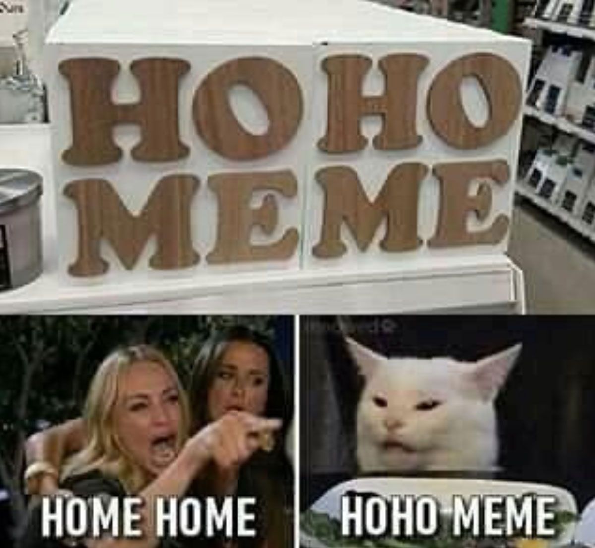 Image may contain: best woman yelling at cat memes, woman yelling at cat meme, cat, memes, best, funniest, examples, tweet, Twitter, reaction, Label, Face, Crowd, Text, Home Decor, Person, Human