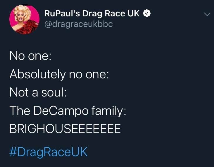 Drag Race UK Episode 7 Memes, RuPaul, Michelle Visage, Baga Chipz, The Vivienne, Cheryl Hole, Divina de Campo, BBC, Michaela Cole, Alan Carr, Brighouse, iPlayer, LGBT, LGBTQ+, gay, queer, Sacka Spudz, The Mother, Sissy Hole, Delicia de Campo