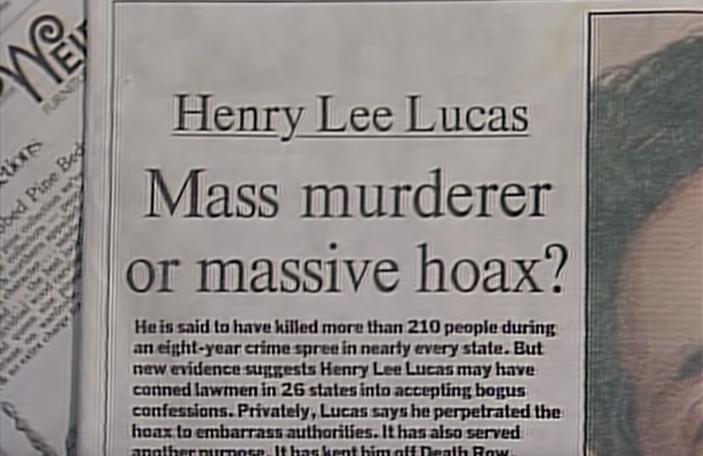 The Confession Killer, Henry Lee Lucas, true crime, documentary, Netflix, real life, prison, story, release date, trailer