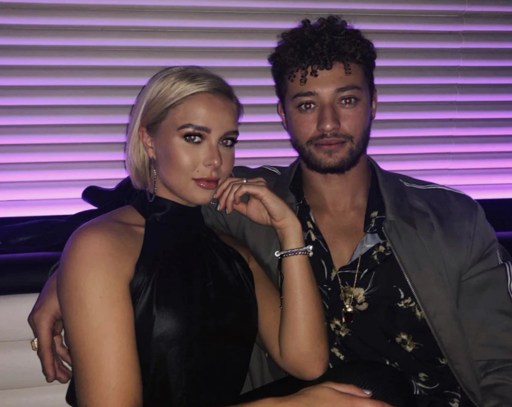 Myles Stephenson and Gabby Allen, Myles Stephenson, Gabby Allen, Rak Su, X Factor, Love Island, I'm A Celebrity Get Me Out Of Here, I'm A Celeb, together, girlfriend, relationship, ex, break up, split, cheating