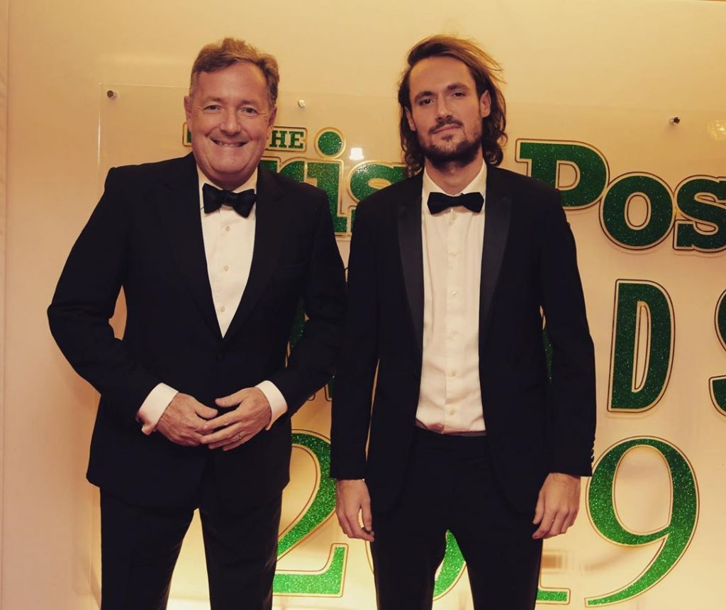 Spencer Morgan, Piers Morgan, son, brag, gloat, Twitter, General Election, result, 2019, Tory, landslide, win, inheritance, Twitter