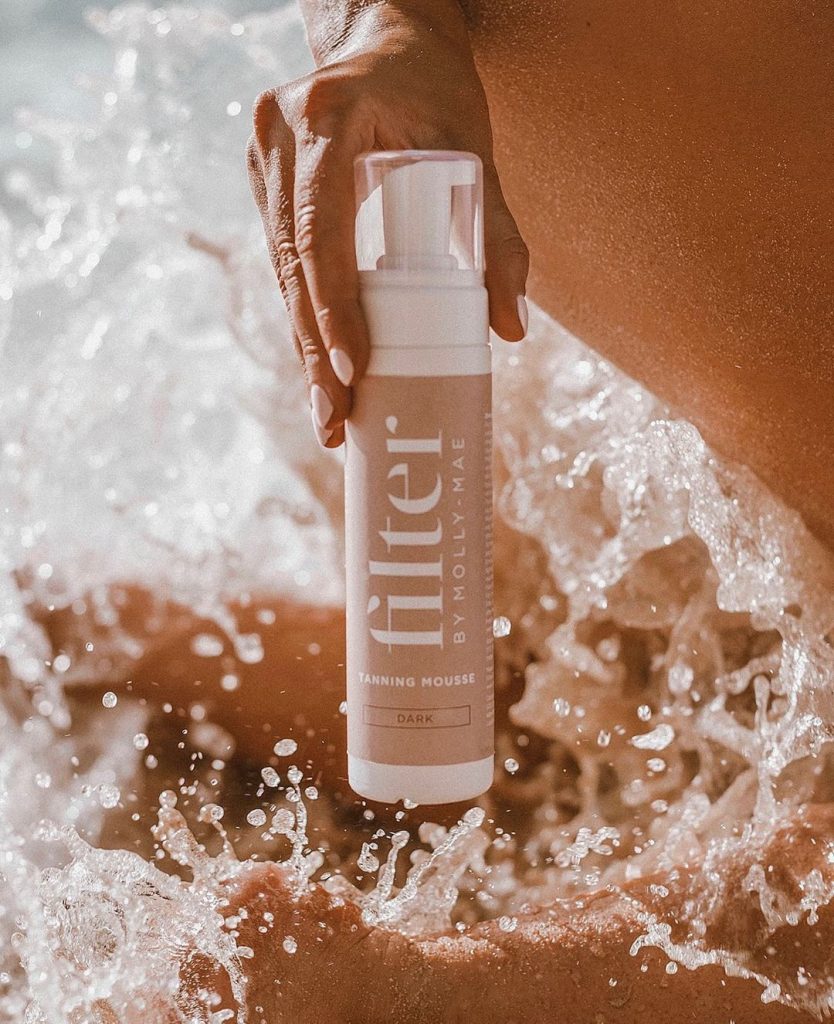 Filter by Molly-Mae, Molly-Mae Hague, brand, company, filter, instagram, fake tan, tanning, beauty, cosmetics
