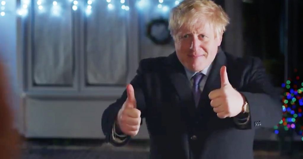 Boris Johnson Love Actually, Boris Johnson, Boris, Love Actually, Conservative, Tory, Tories, Party, election, campaign, video, memes, reactions, tweets, Twitter, funny, best, savage