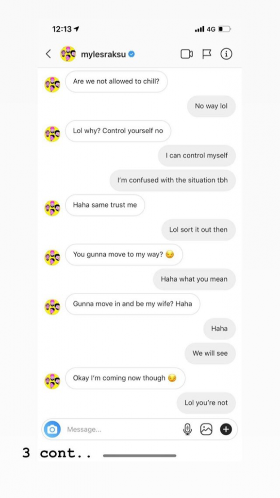 Gabby Allen, Myles Stephenson, ex, girlfriend, boyfriend, cheating, claims, messages, screenshots, leaked, texts, sexts, women, girls, I'm A Celebrity, Love Island, break up, split, Instagram