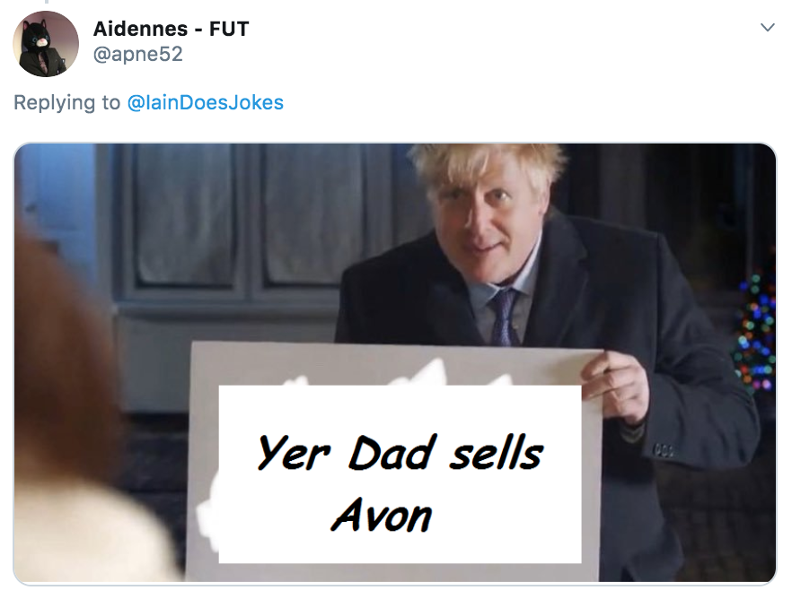 Boris Johnson Love Actually, Boris Johnson, Boris, Love Actually, Conservative, Tory, Tories, Party, election, campaign, video, memes, reactions, tweets, Twitter, funny, best, savage