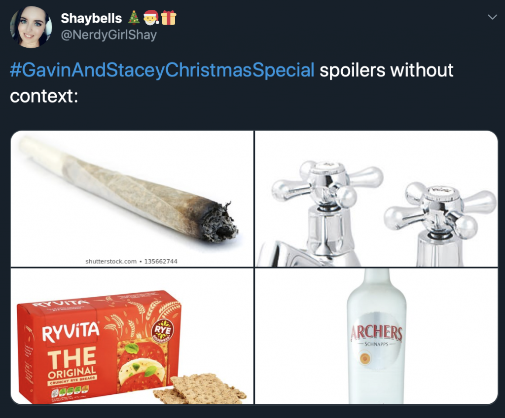 Gavin and Stacey Christmas special memes