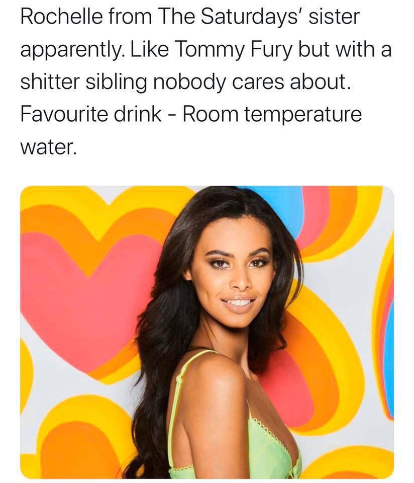 Love Island, Winter Love Island, winter, Cape Town, South Africa, Twitter, thread, judge, looks, meme, savage, hilarious, memes, Made In Poor Taste, 2020, cast, Islanders, contestants, lineup