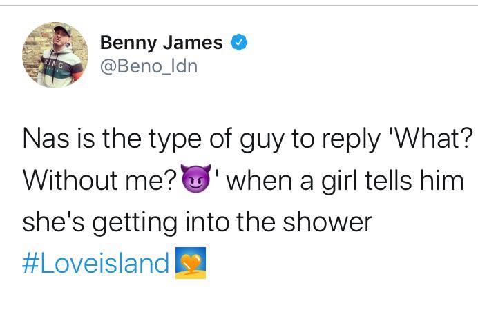 Love Island, memes, meme, reaction, Twitter, funny, savage, winter, winter love island, south africa, cape town, Nas