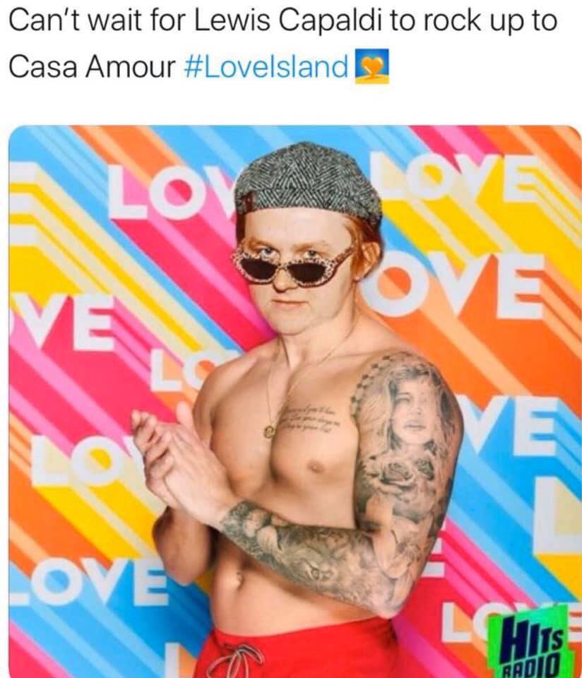 Love Island, memes, meme, reaction, Twitter, funny, savage, winter, winter love island, south africa, cape town, Paige, Lewis Capaldi
