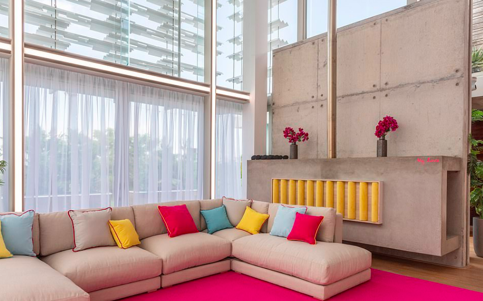 Love Island villa pictures