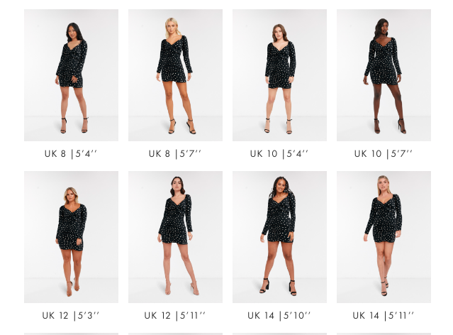 asos model size