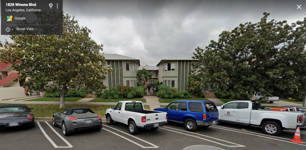 Joe Goldberg, flat, apartment, complex, real life, Google Maps