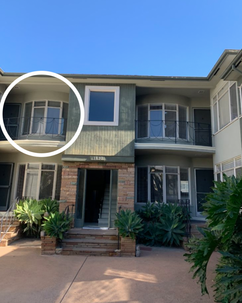 You, Netflix, Joe Goldberg, flat, apartment, home, Los Angeles, Hollywood Hills, LA, inside, set, location, filming, real