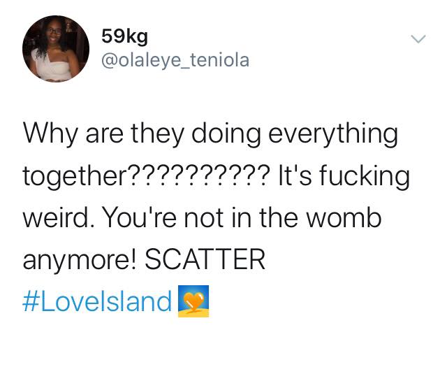 Love Island tweets, Love Island, tweets, challenge, 2020, winter, Online Buzz, savage, memes
