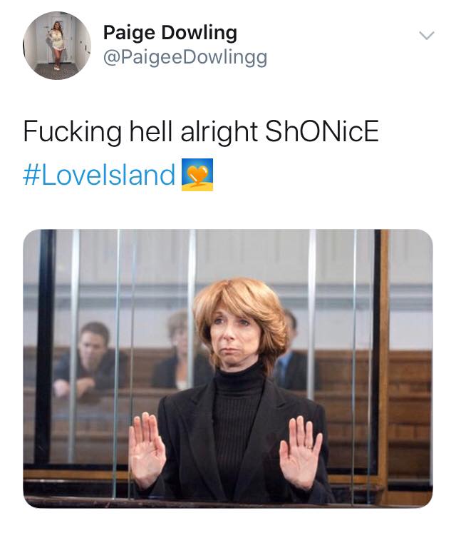 Love Island tweets, Love Island, tweets, challenge, 2020, winter, Online Buzz, savage, memes