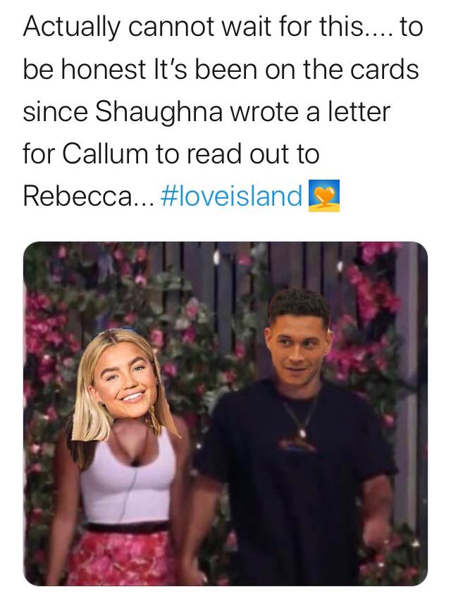 Casa Amor memes, Casa Amor, Love Island, meme, tweet, Twitter, reactions, new, girls, boys, villa, winter, 2020, Callum, Molly, Mike, Ched