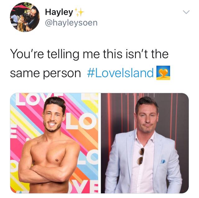Casa Amor memes, Casa Amor, Love Island, meme, tweet, Twitter, reactions, new, girls, boys, villa, winter, 2020, Shaughna, Callum, Molly, George