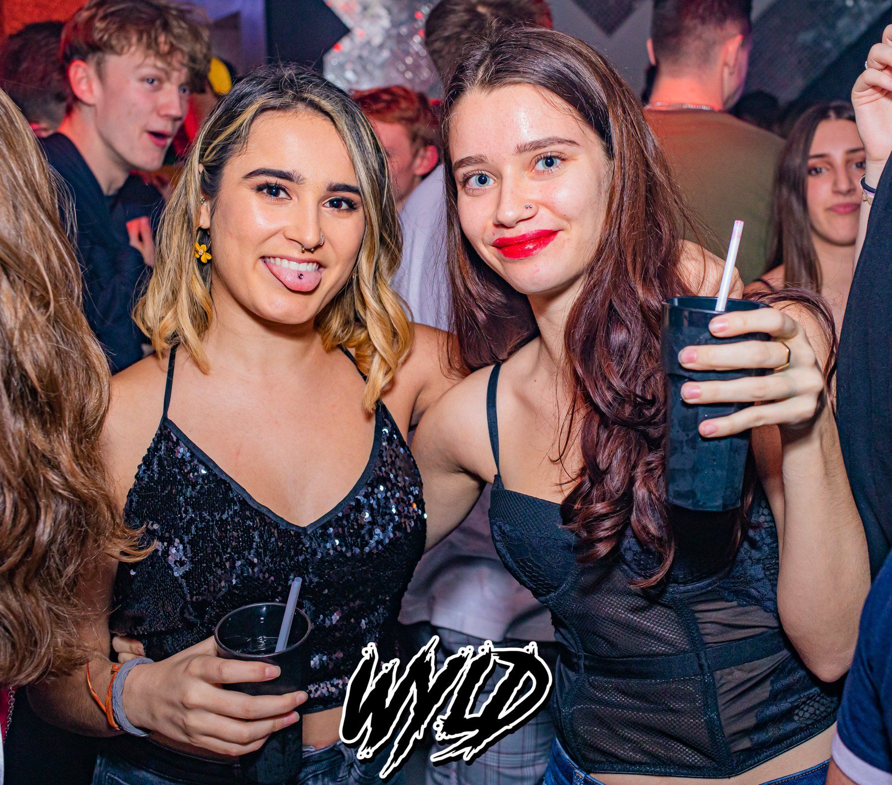 Image may contain: Party, Night Life, Night Club, Club, Person, Human