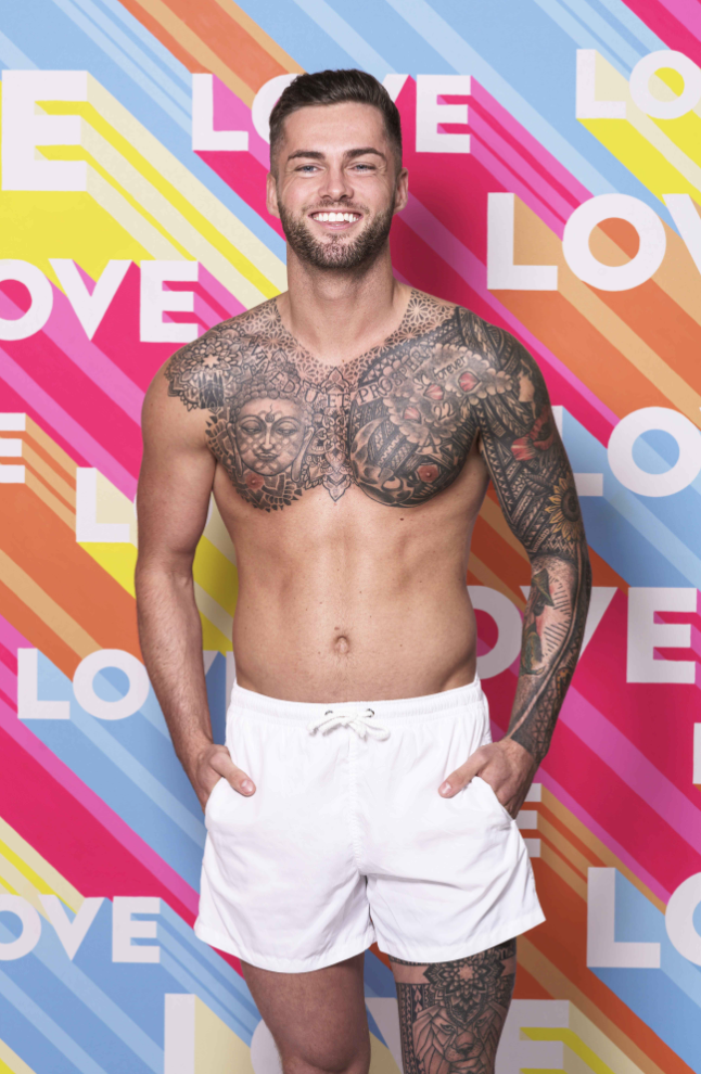 Jamie Love Island, Jamie Clayton, Love Island, new boy, bombshell, 2020, winter, cast, guy, press