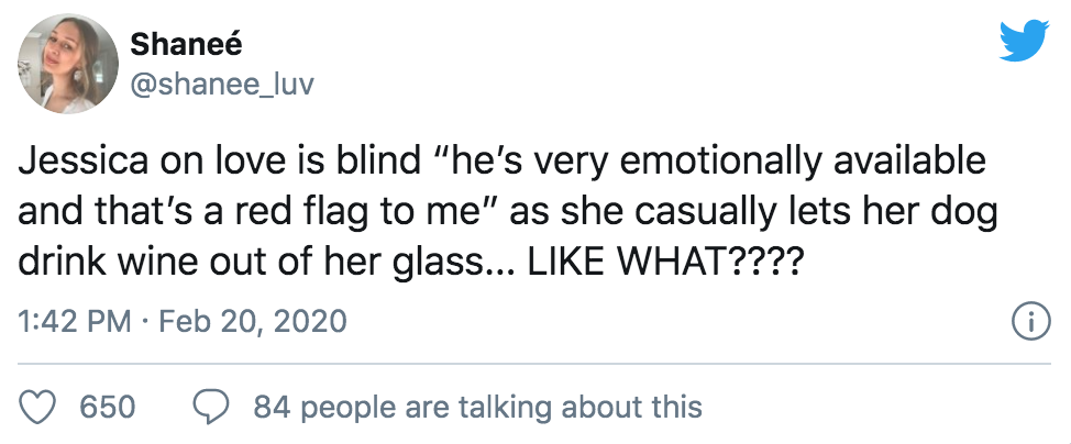 Jessica Love Is Blind, Jessica, Jess, memes, Love Is Blind, Netflix, reactions, Twitter, dog, wine, Mark, age