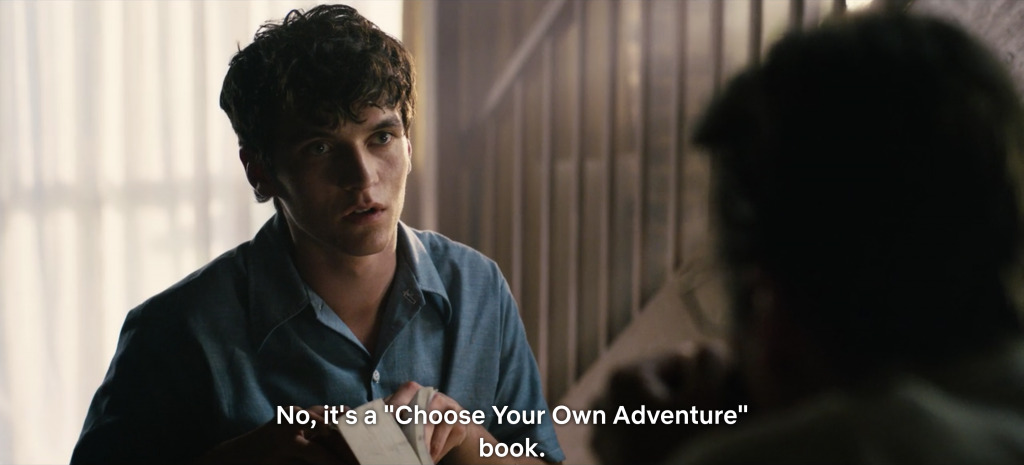 netflix, bandersnatch, charlie brooker, will poulter, choose your own adventure, black mirror, book