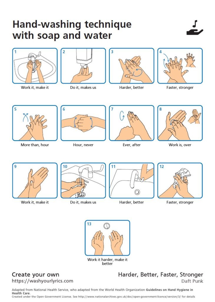 washing hands memes, washing, hand, cleaning, poster, NHS, advice, coronavirus, COVID 19, hand, original, generator, Twitter, #WashYourLyrics, #WashYourHands