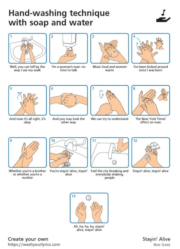 washing hands memes, washing, hand, cleaning, poster, NHS, advice, coronavirus, COVID 19, hand, original, generator, Twitter, #WashYourLyrics, #WashYourHands