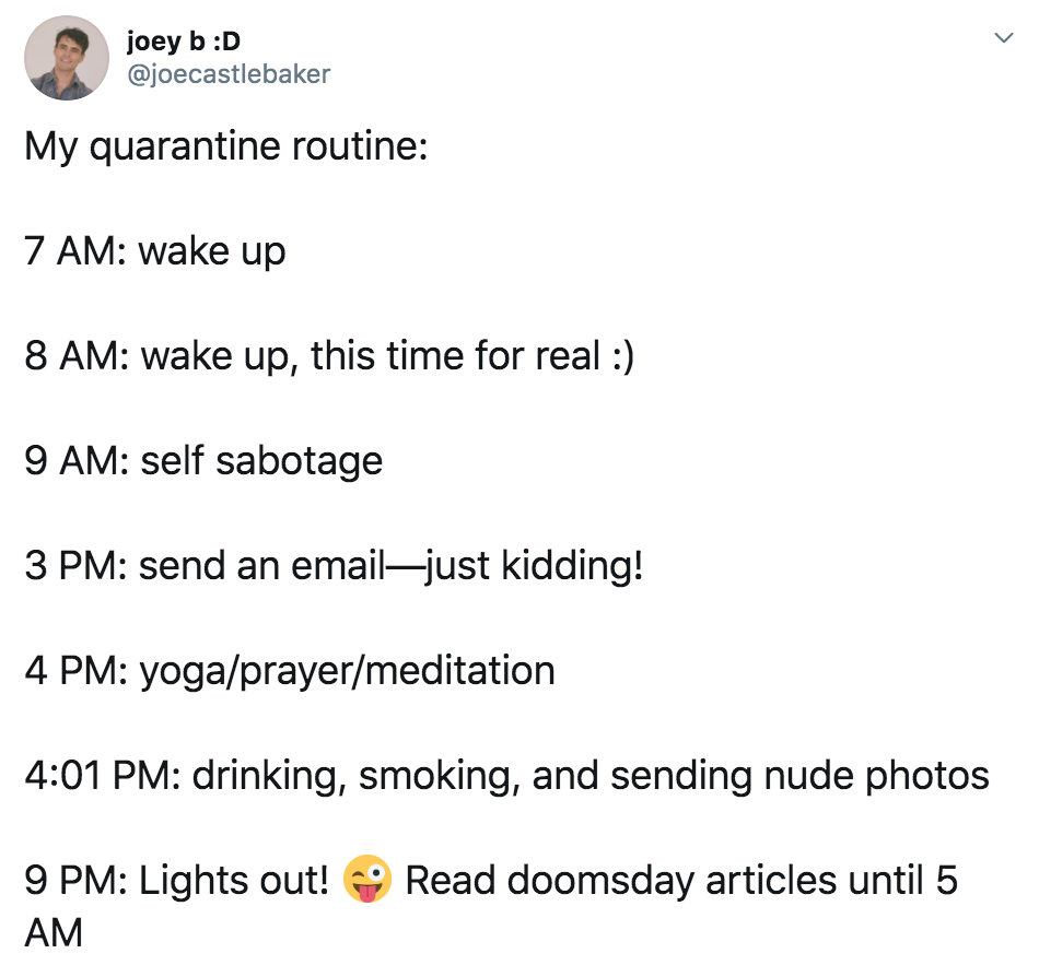My quarantine routine memes, quarantine, routine, meme, format, funny, best, examples, Twitter, origin, start, explained, Coronavirus, COVID-19