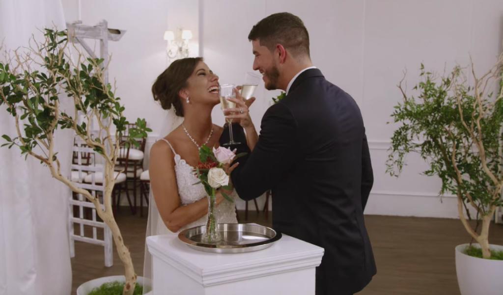 Amber and Barnett, Love Is Blind, Netflix, second, wedding, news