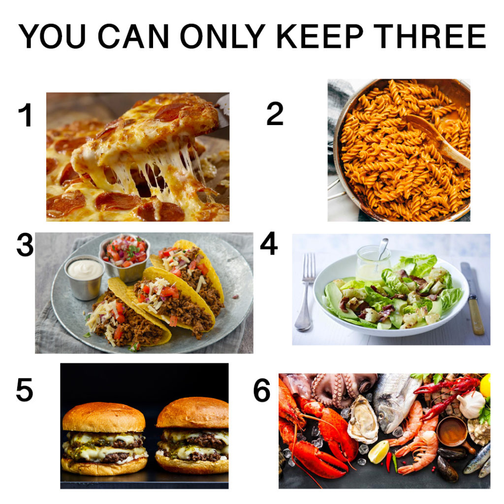 you can only keep three, choose, 3, meme, test, quiz, viral, tweet, Twitter