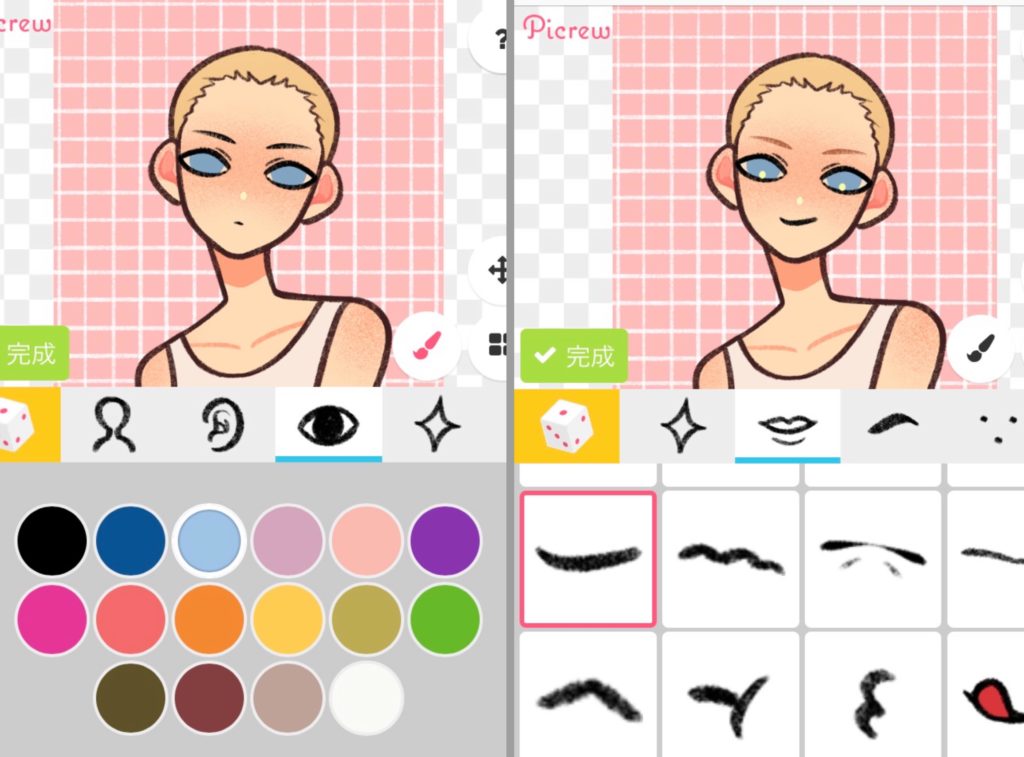 picrew cute cartoon japanese character avatar generator