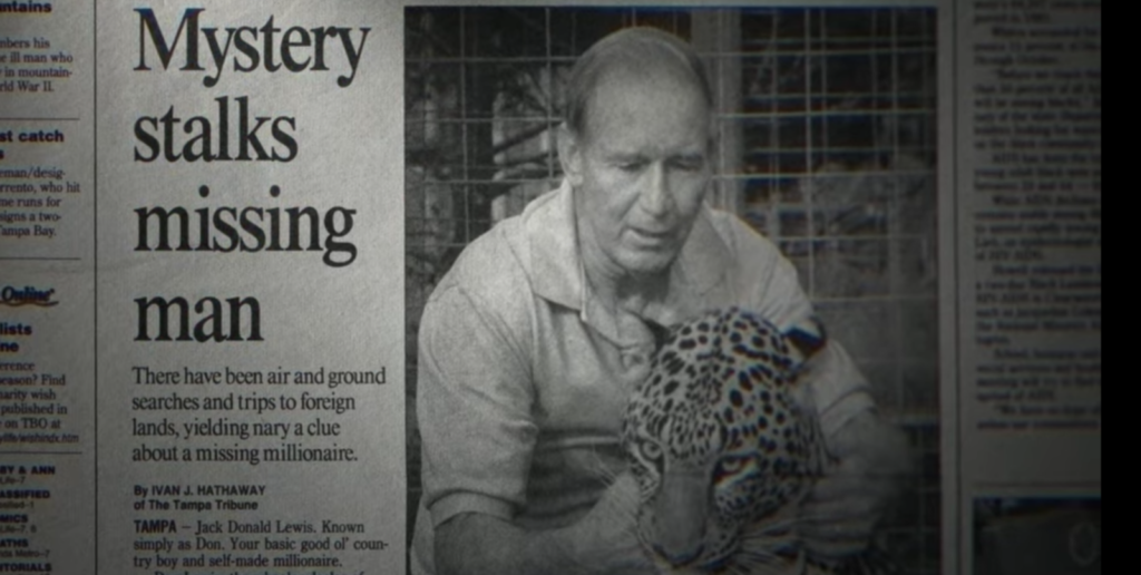 Don Lewis, documentary, Carole Baskin, husband, Tiger King, Netflix, new, investigation, doc, series