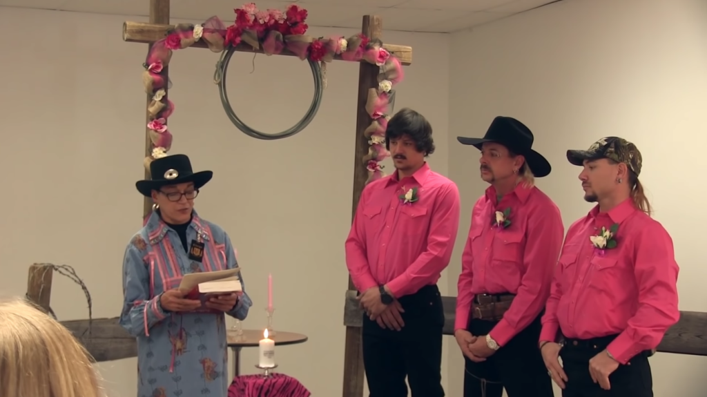 Tiger king, Joe exotic, Netflix, fashion, icon, gw zoo, John Finlay, wedding, travis maldonado