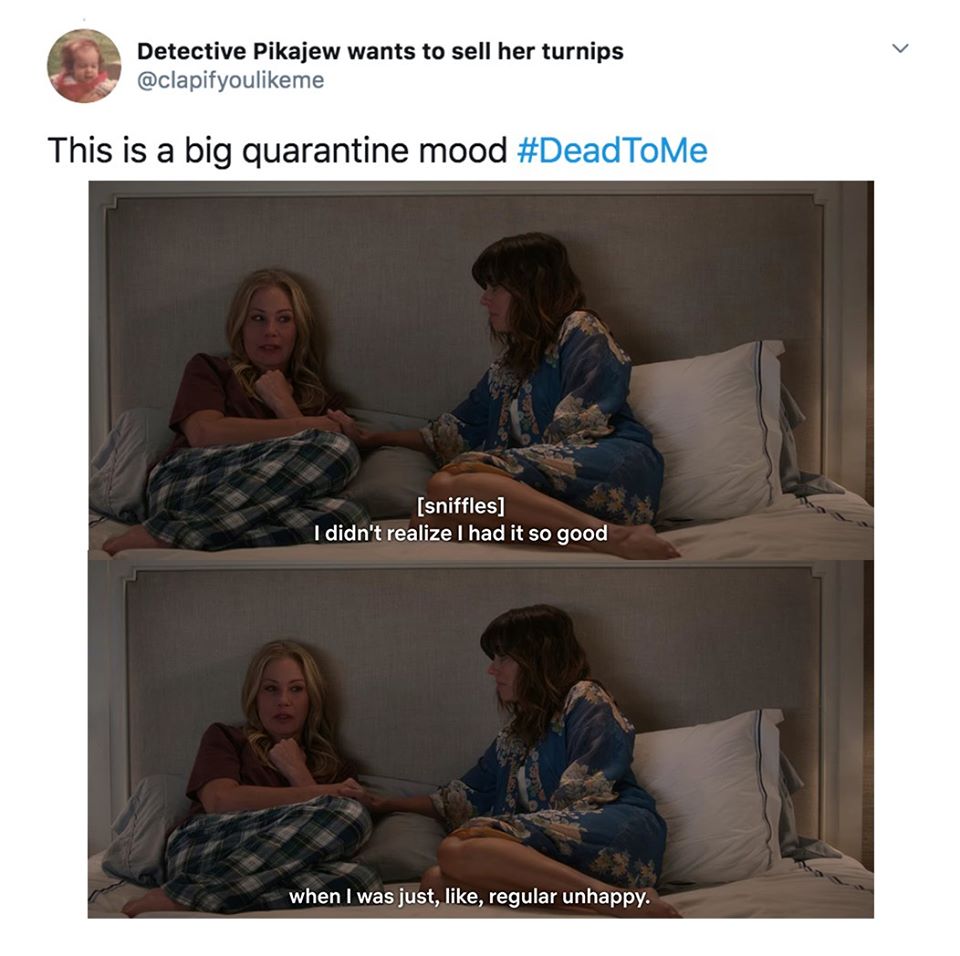 Dead To Me, memes, meme, reaction, season two, Netflix, Twitter