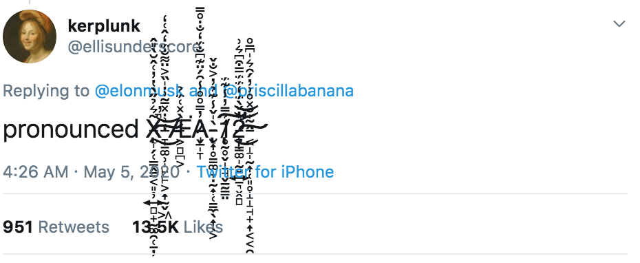 X Æ A-12, Elon Musk, Grimes, baby, name, memes, reaction, meme, Twitter, viral, pronounce