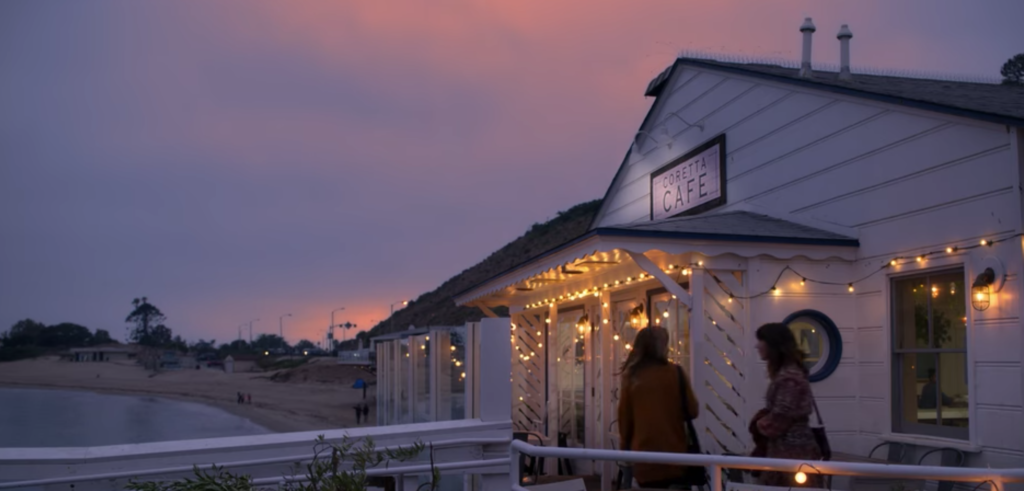Dead To Me, season two, Netflix, filming locations, set, filmed, Coretta Cafe, real, interior, inside, Laguna Beach, Los Angeles, California