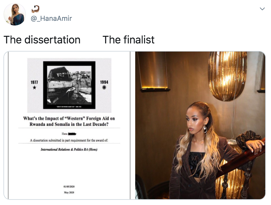 The Dissertation, The Finalist, The Graduate, memes, meme, viral, Twitter, diss, hand in, picture