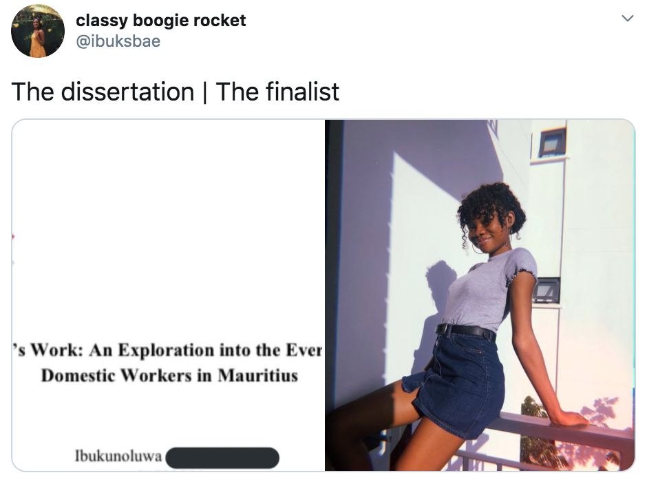 The Dissertation, The Finalist, The Graduate, memes, meme, viral, Twitter, diss, hand in, picture