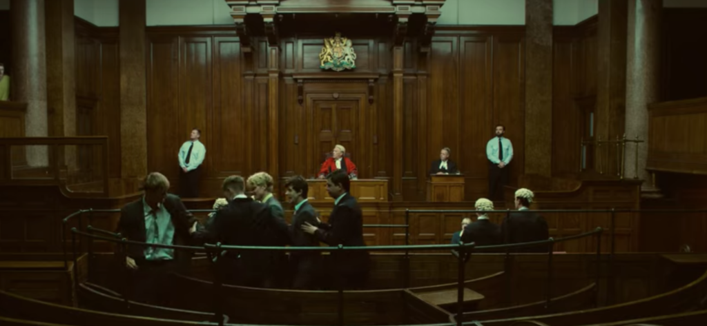 White Lines, Netflix, filming, locations, where, filmed, set, court, room, Manchester