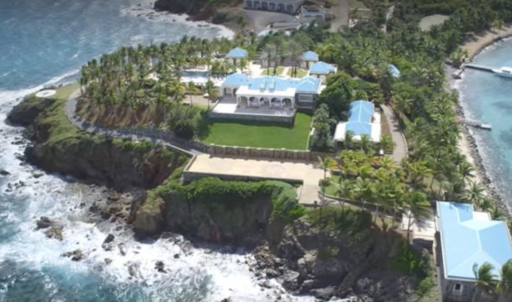 Little Saint James, private, Island