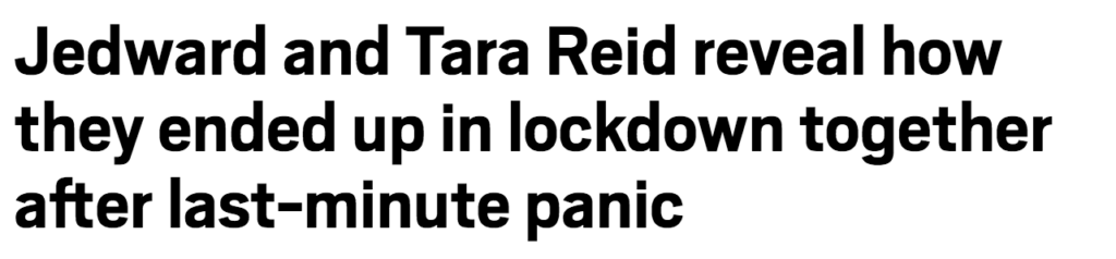 2020, headlines, news, stories, Jedward, Tara Reid, lockdown