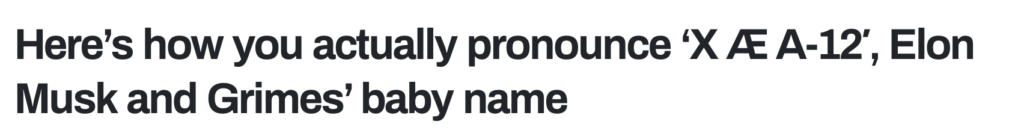 2020, headlines, news, stories, Elon Musk, Grimes, baby name