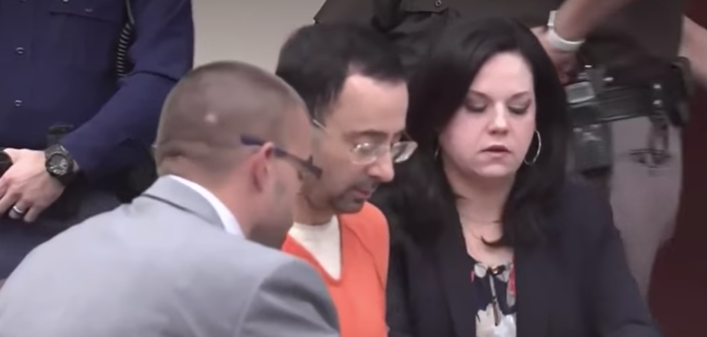 Larry Nassar, Athlete A, Netflix, true story, real, case, crimes, abuse, scandal, gymnasts, court, prison, sentence, USA Gymnastics, jail