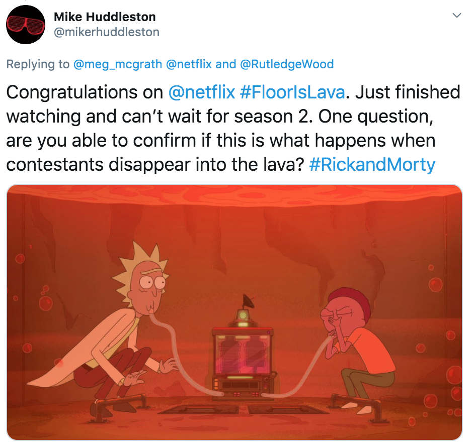 Floor Is Lava, memes, meme, reaction, Twitter, Netflix, challenge, game, reality, show, series, reviews