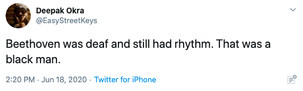 Was Beethoven black meme explained. Why is everyone on Twitter saying Beethoven was black? Best examples of Beethoven being black memes.
